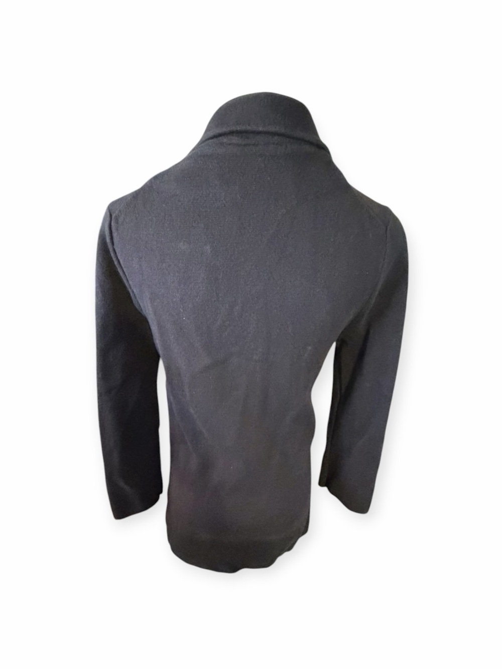 Quince 100% Cotton Classic Black Women's Tailored Open Front Blazer Coat XS - Picture 6 of 14